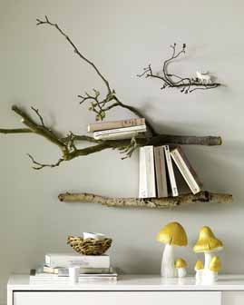 woodland nursery shelves