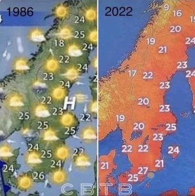 Глобальное покраснение: как прогнозы погоды стали страшными