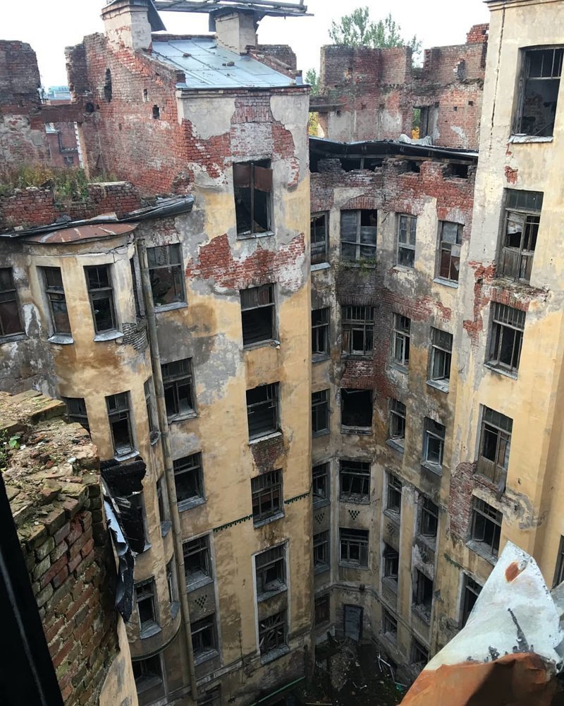 Санкт-Петербург Города России, всё тлен, города, депрессняк, жильё, развалины, трущобы
