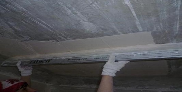 Как выровнять очень кривой потолок Как выровнять очень кривой потолок