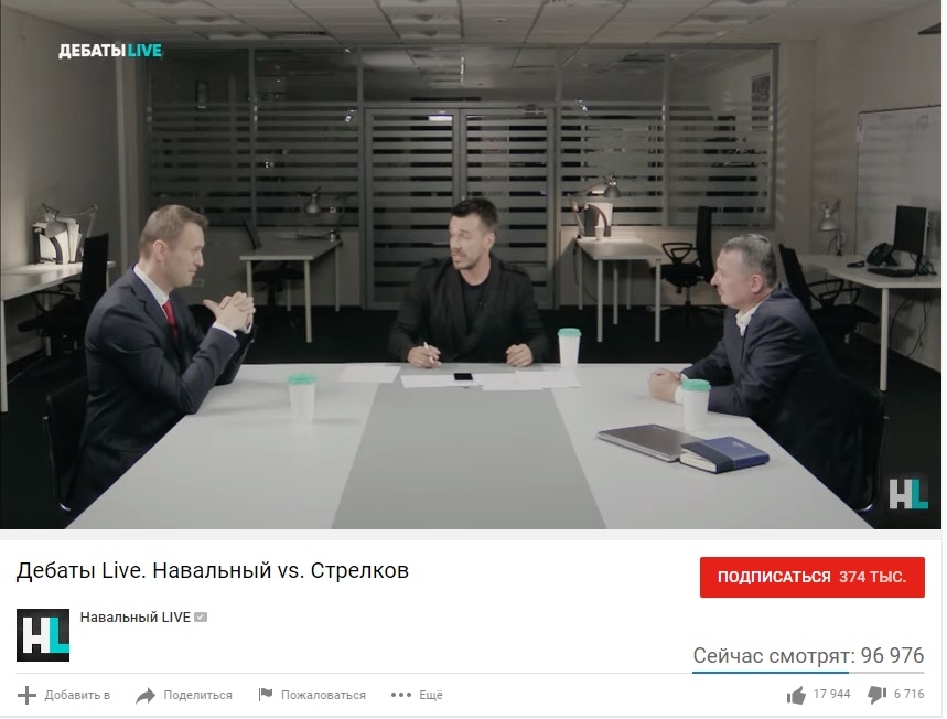 Навальный обсуждение