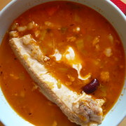 Рассольник с чичевицей