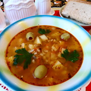 Постный рассольник.