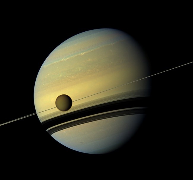 Кольца и спутники Сатурна моложе динозавров астрономия, вселенная, космос, наука, техника, физика