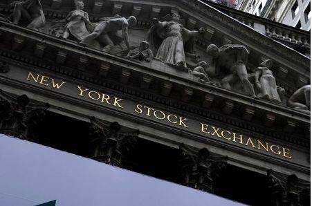 The New York Stock Exchange is pictured in the Manhattan borough of New York City, New York, U.S., October 28, 2020. REUTERS/Carlo Allegri