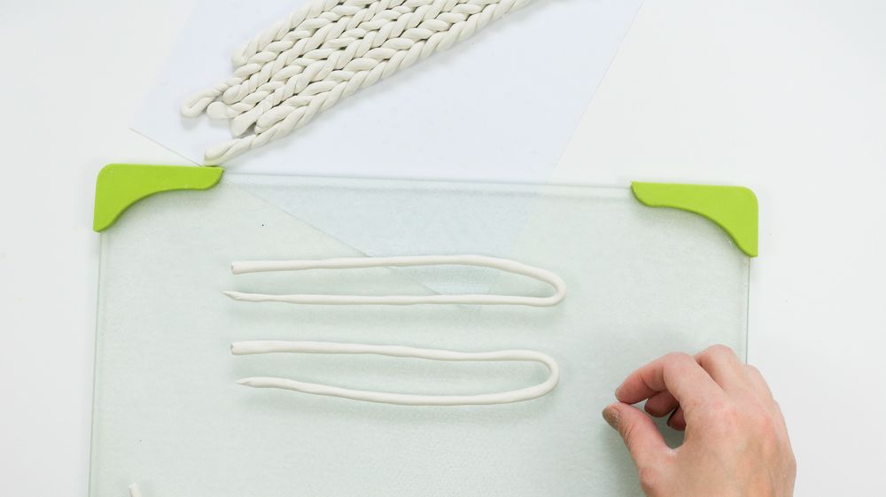 Косички из полимерной глины: декор горшка или подсвечника Косички из полимерной глины: декор горшка или подсвечника