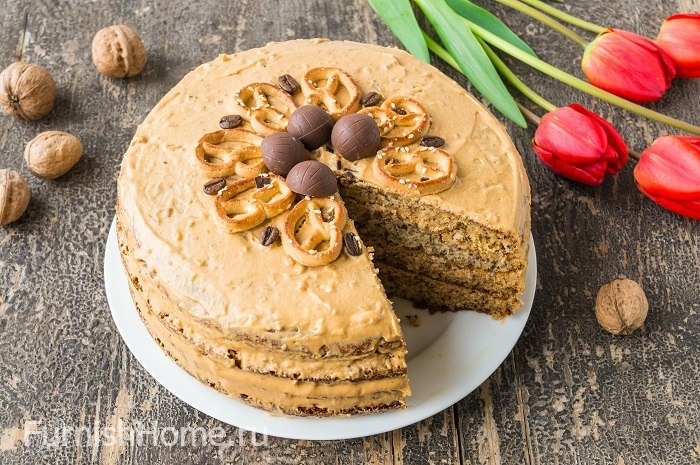 Грузинский торт идеал рецепт с фото