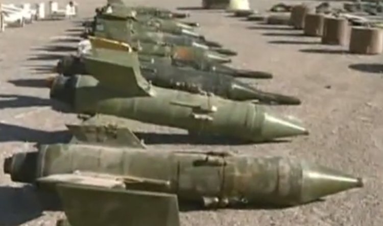 Подмога не придет: опубликованы кадры перехвата крупного арсенала боевиков для Дамаска