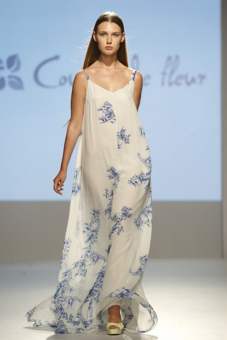 Цветочное платье от бренда Couture de Fleur