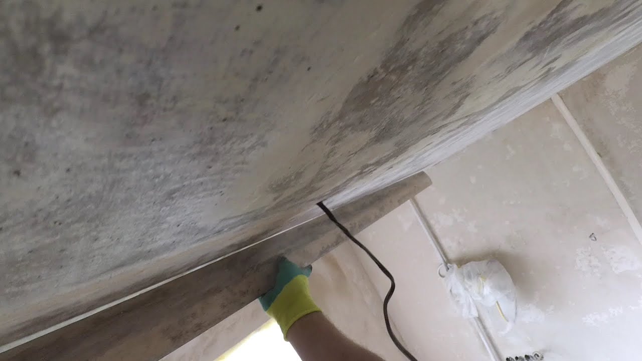 Как выровнять очень кривой потолок Как выровнять очень кривой потолок