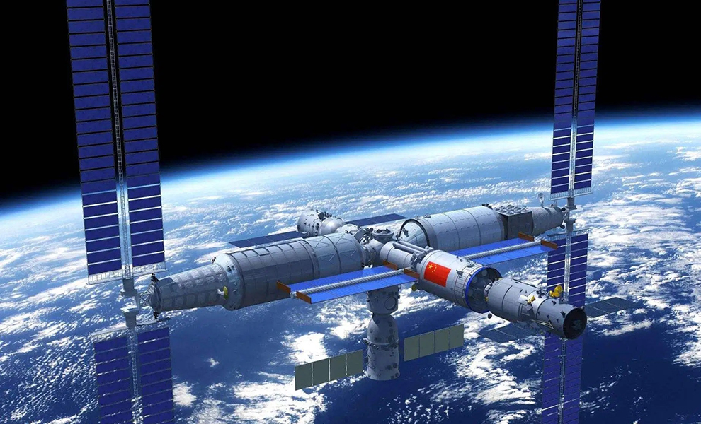 Как устроена китайская космическая станция, которая уже находится на орбите Земли. Видео изнутри
