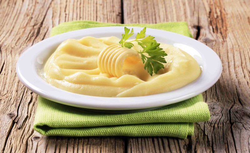 Картофельное пюре вкусно, интересное, картофель, полезно, рецепт
