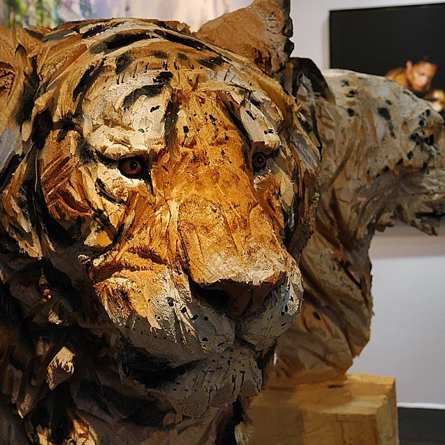 Художник Юрген Лингль использует бензопилу, чтобы превратить дерево в потрясающие скульптуры Скульптура, Искусство, Длиннопост