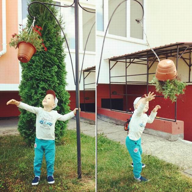 16 удачных кадров, сделанных за мгновение до...