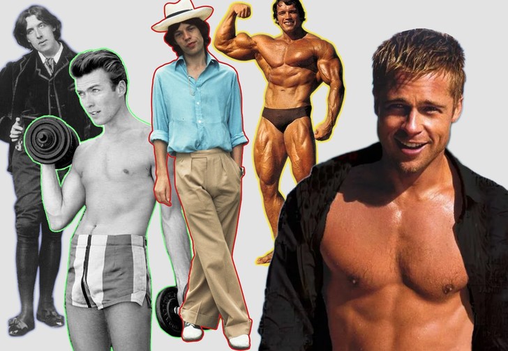 Как менялся идеал мужского тела на протяжении последних 150 лет 
