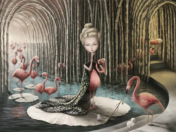 Душевные картины художницы-самоучки, которые переносят в добрые сказки живопись