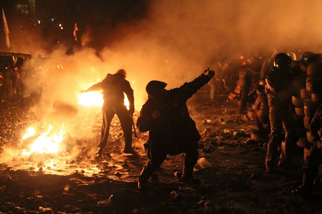 Фото. Государственный переворот в Киеве в 2014-м году © PRAVDA KOMSOMOLSKAYA | GLOBALLOOKPRESS.COM