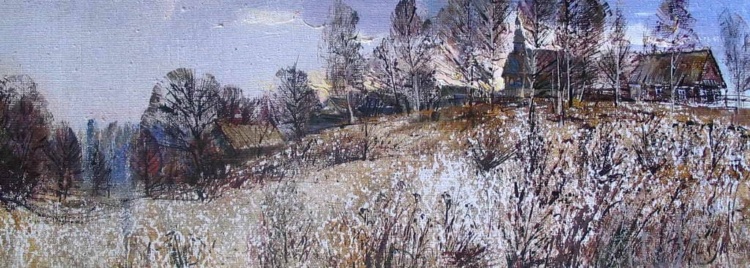 Художник Василий Пешкун. Белоснежные пейзажи Художник Василий Пешкун. Белоснежные пейзажи