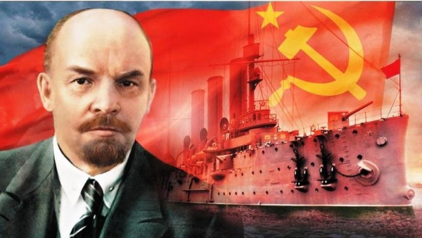 Владимир Ленин, Октябрьская революция, крейсер аврора, СССР(2017)|Фото: kprf.ru