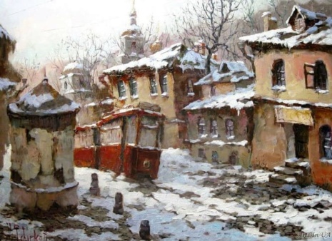 Художник Владимир Чирков. В городе водились трамваи Художник Владимир Чирков. В городе водились трамваи