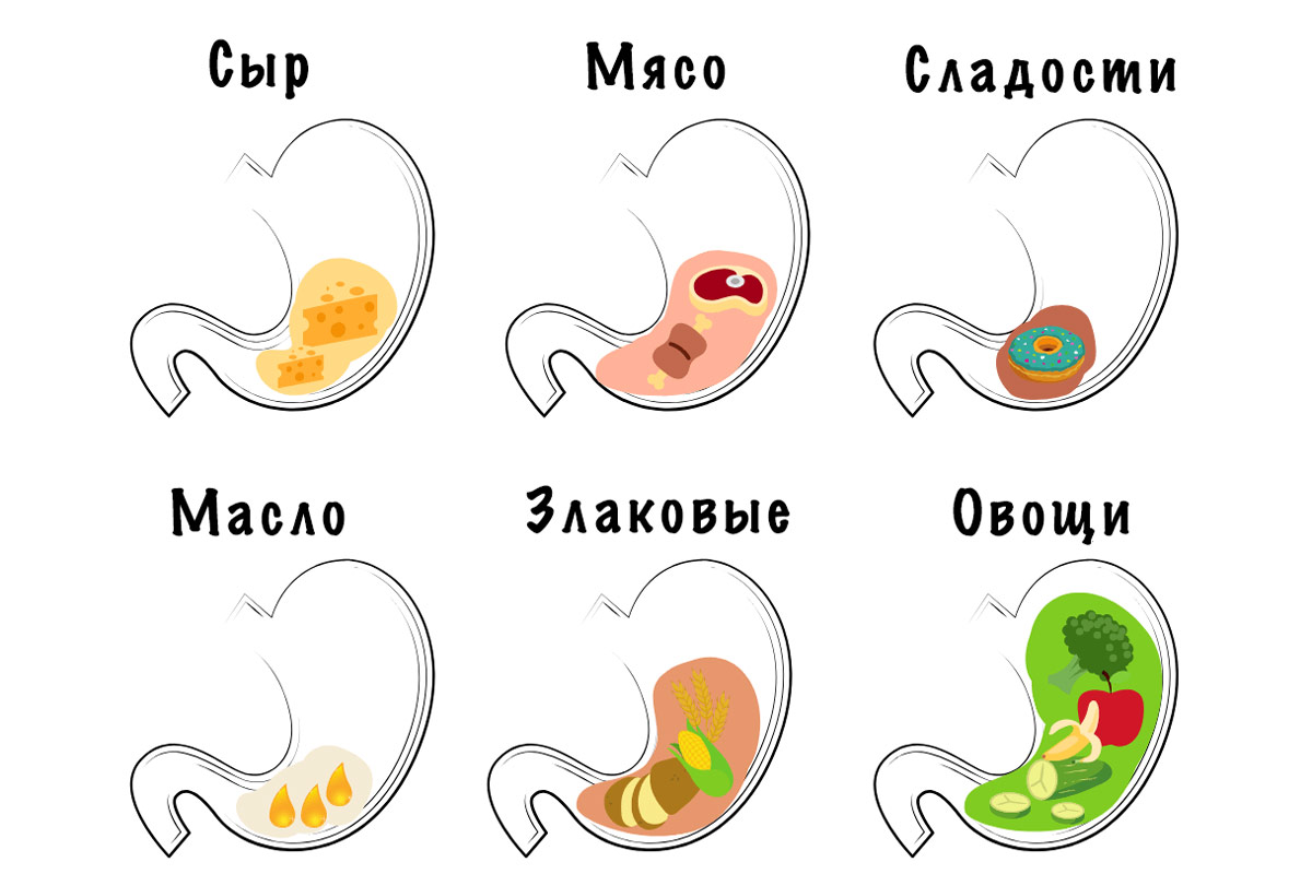 Калории и насышение