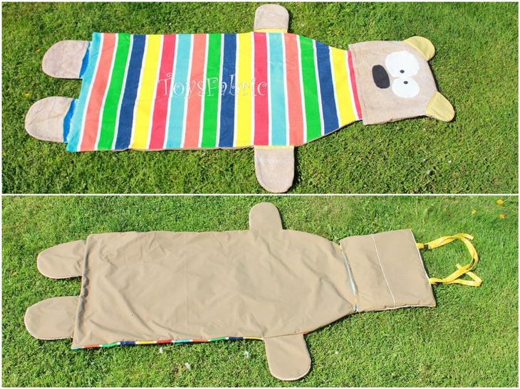 Шьем пляжную сумку-рюкзак с ковриком Шьем пляжную сумку-рюкзак с ковриком пляжная сумка