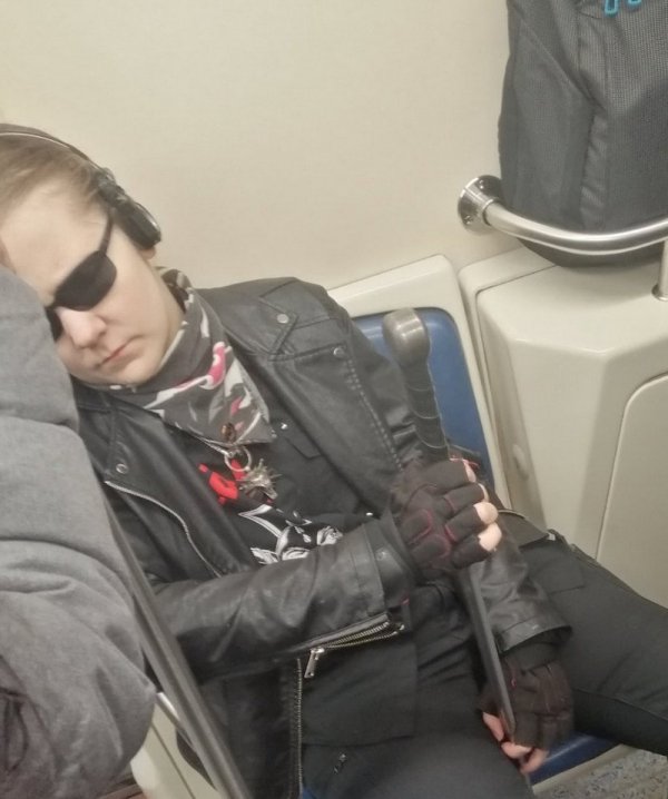 Модники и чудаки из метро Модники и чудаки из метро позитив,смешные картинки,юмор