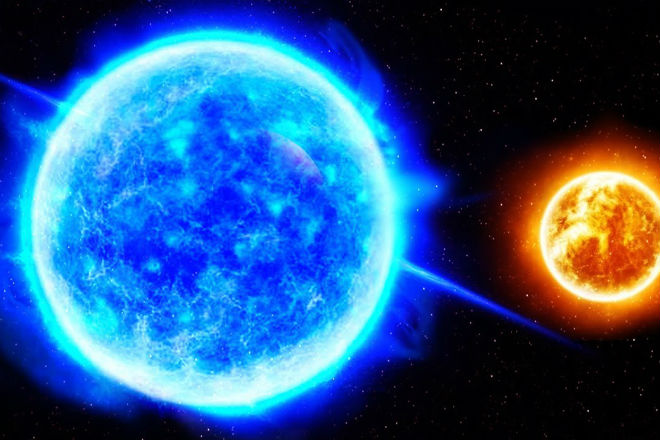 Самая огромная звезда известная науке