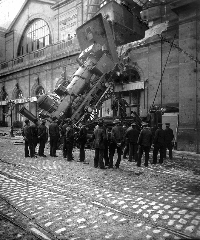 Крушение поезда на вокзале Монпарнас 1895 года