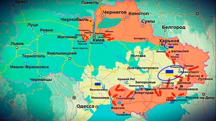 Карта боевых действий на Украине на 17 марта 2022 обновленные сводки Новороссии, обстановка в ДНР и ЛНР, что сейчас в Донбассе 17.03.2022