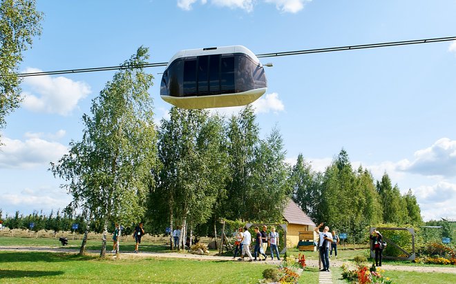 Струнный транспорт SkyWay: разработка, которая навсегда изменит мир инновации,интересное,технологии,транспорт
