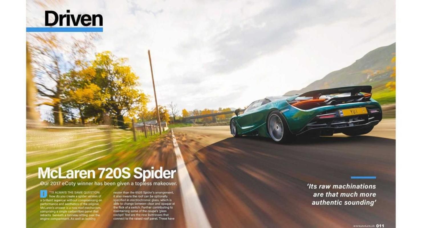 Фанат сделал автомобильный журнал посвященный Forza Horizon 4