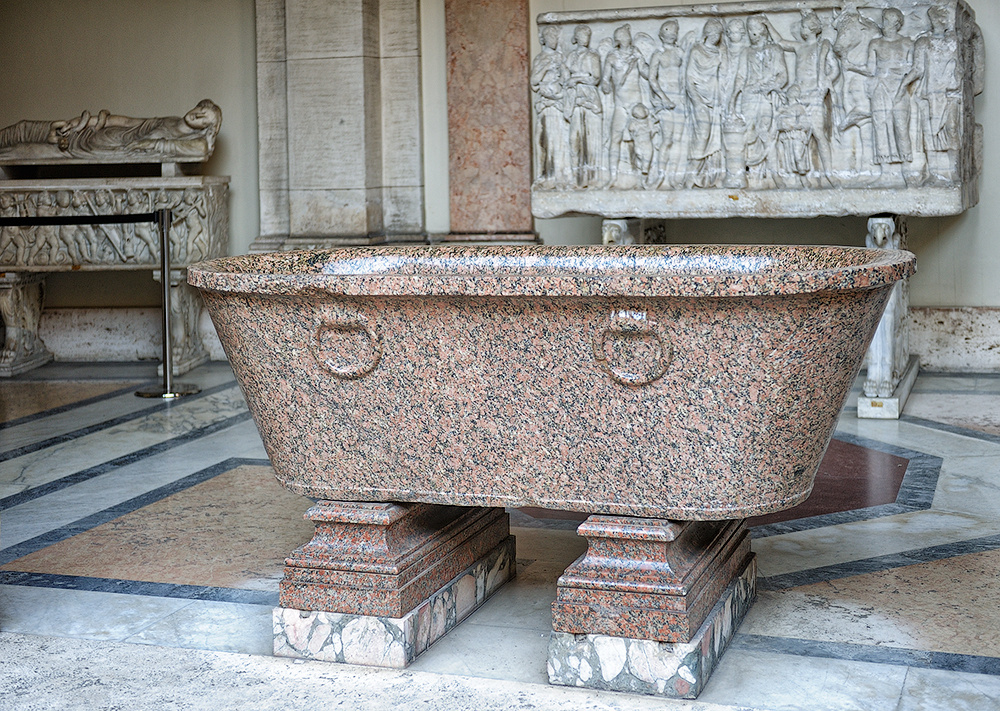 Рим гранитная ванна