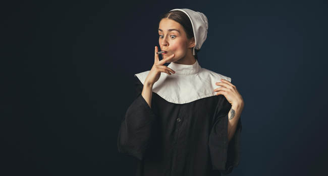 Анекдоты про церковь, святых отцов и монашек... Часть 2 анекдоты