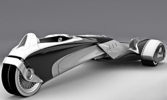 Чертова дюжина странных и забавных концепт-каров, которые выглядят весьма футуристично 