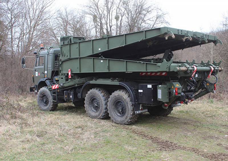 Тяжёлые механизированные мосты помогут российским войскам на южном направлении