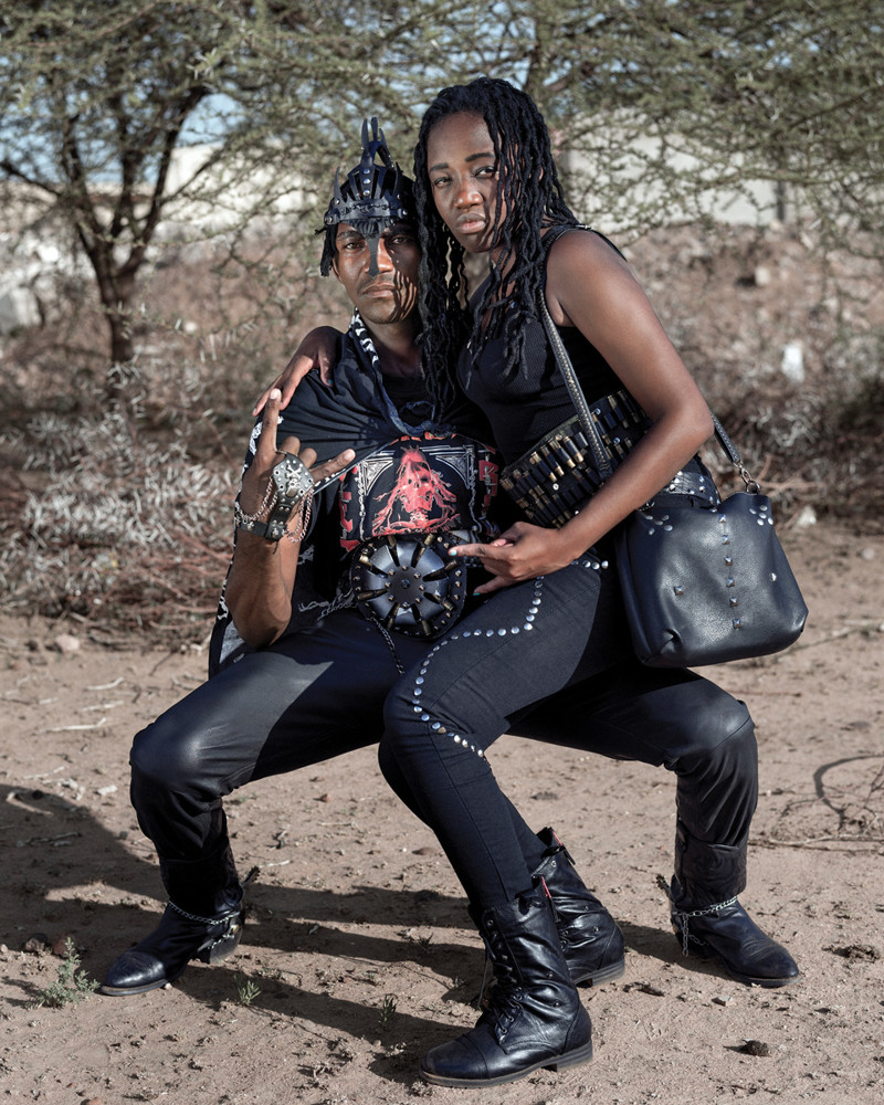 Хеви-метал по-африкански: красочные фотографии ботсванских металлистов Металлисты, африка, фотография, хеви-метал