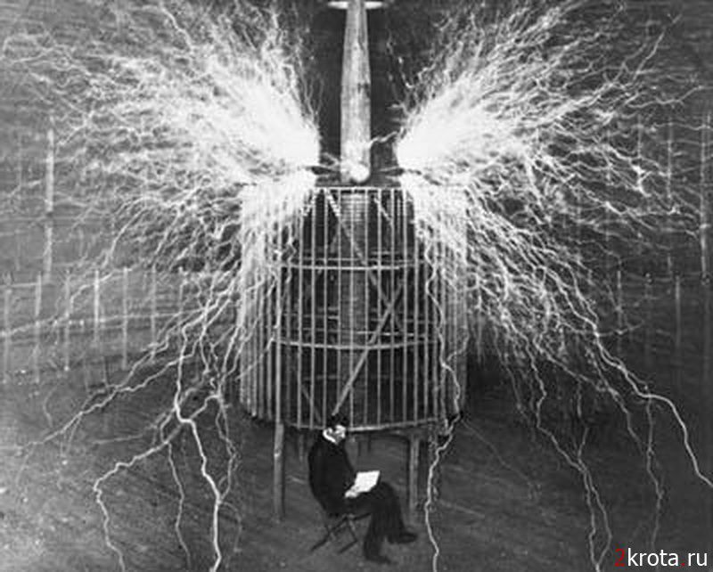 Интересные вещи об экспериментах Николы Тесла никола тесла, интересное