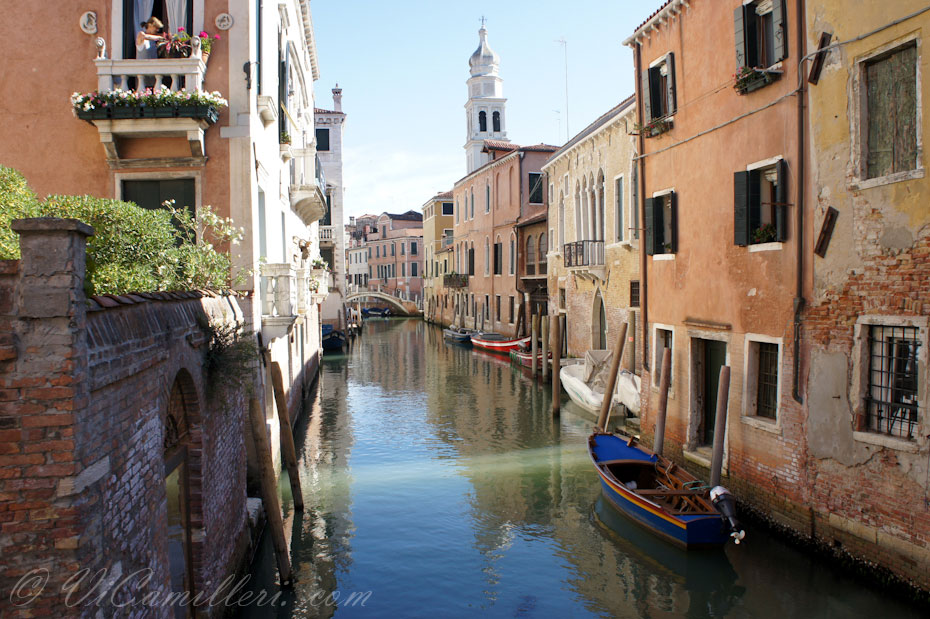 Венеция. Наклоненная колокольня