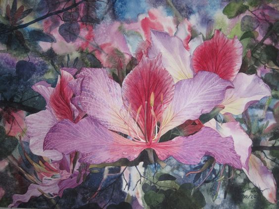 Flowers painting: 