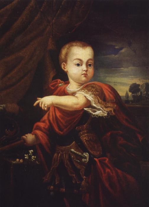 Портрет маленького императора Иоанна.