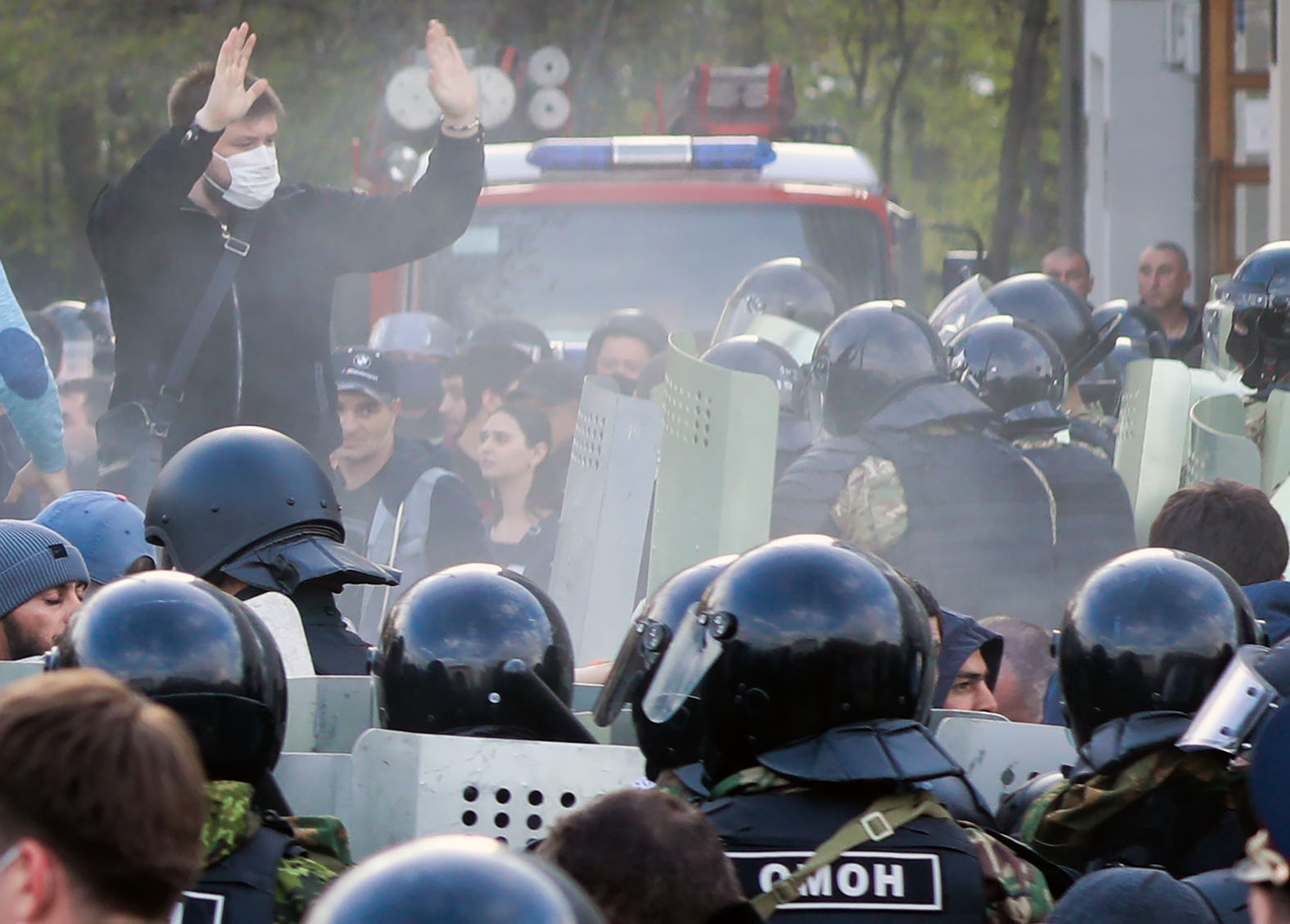 Итоги митинга "оперного певца": В Северной Осетии не хватает больничных коек и ИВЛ россия