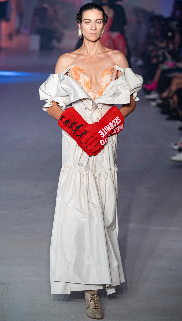 Вайора Строганова на показах