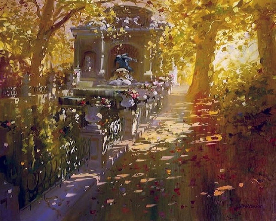 Картины для тех, кому не хватает летнего тепла. Художник Лоран Парселье Картины для тех, кому не хватает летнего тепла. Художник Лоран Парселье