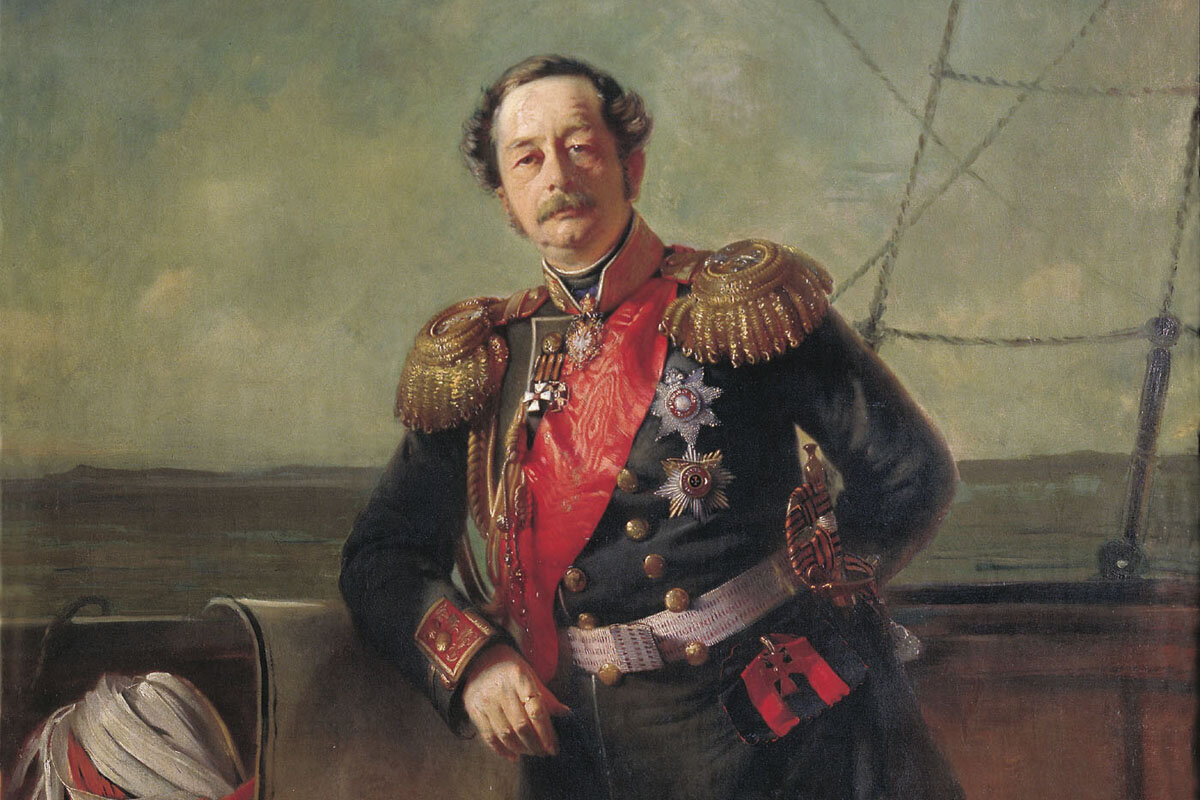 Генерал-губернатор Восточной Сибири граф Н. Н. Муравьёв-Амурский.