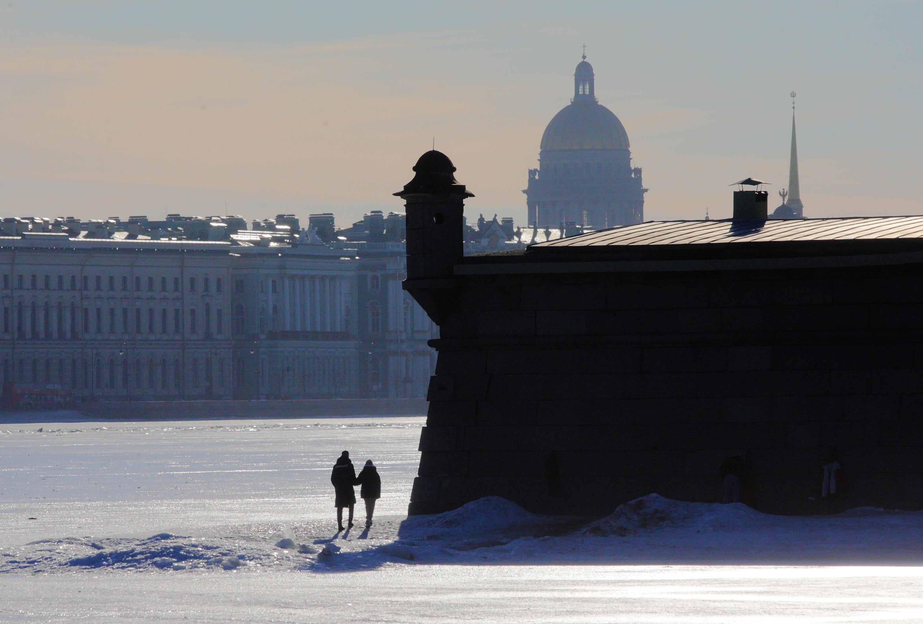 самый холодный день в питере