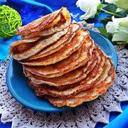 Кокосовые блинчики с отрубями