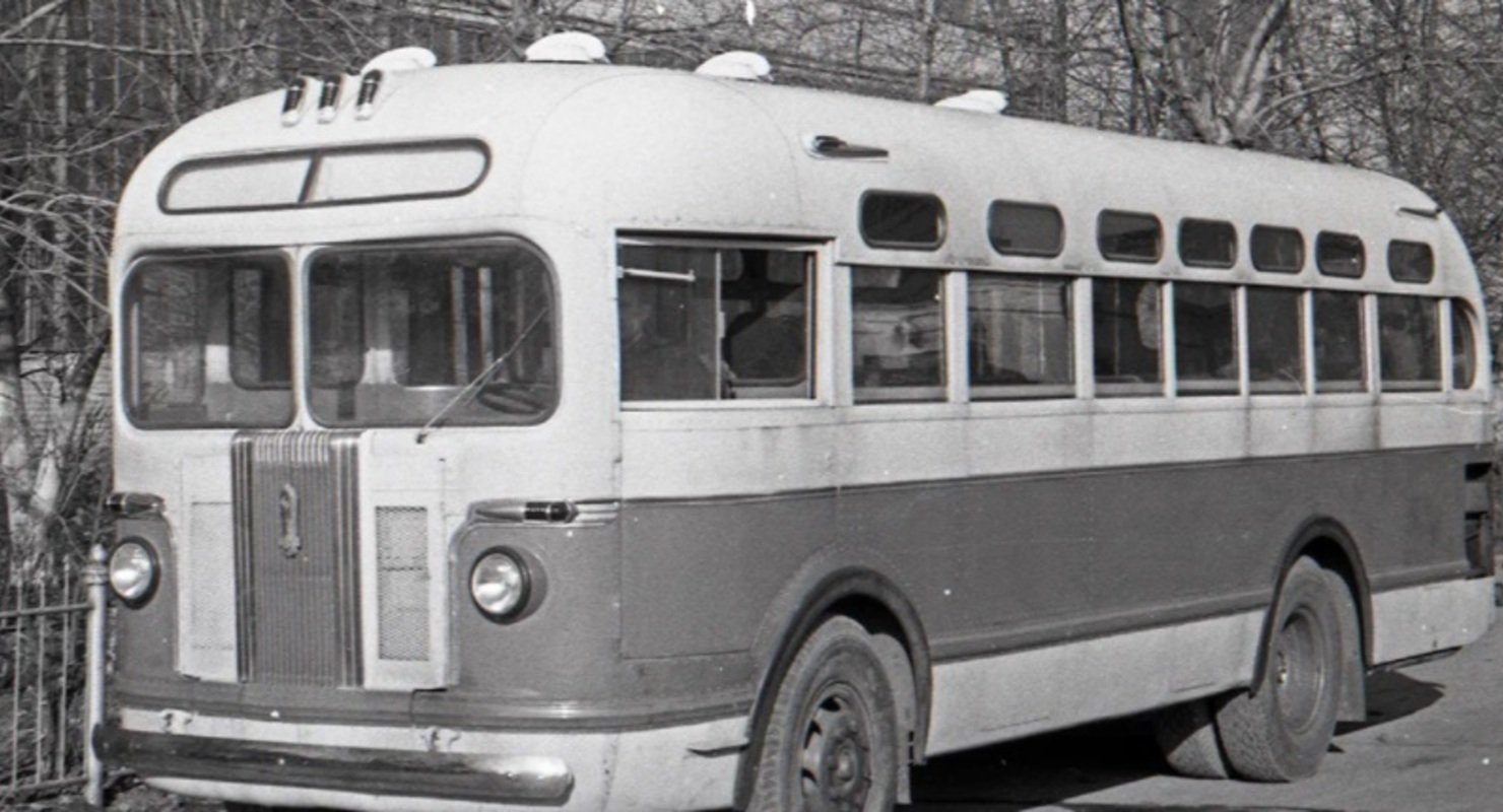 Концептуальный автобус ЗиС 1954 года, не ставший серийным Автомобили