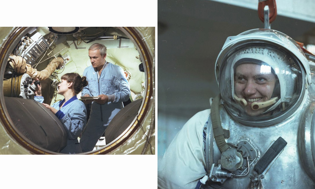 Савицкая первая женщина в открытом космосе. С Е Савицкая космонавт.