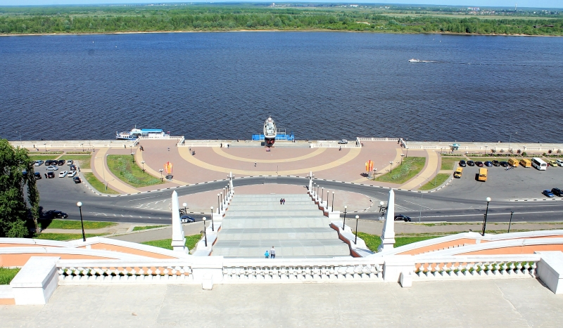 Впечатляющие набережные Нижнего Новгорода